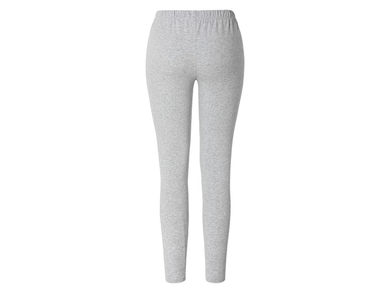 Leggings grises avec taille élastique
