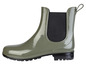 Bottes de pluie vertes avec bande élastique noire