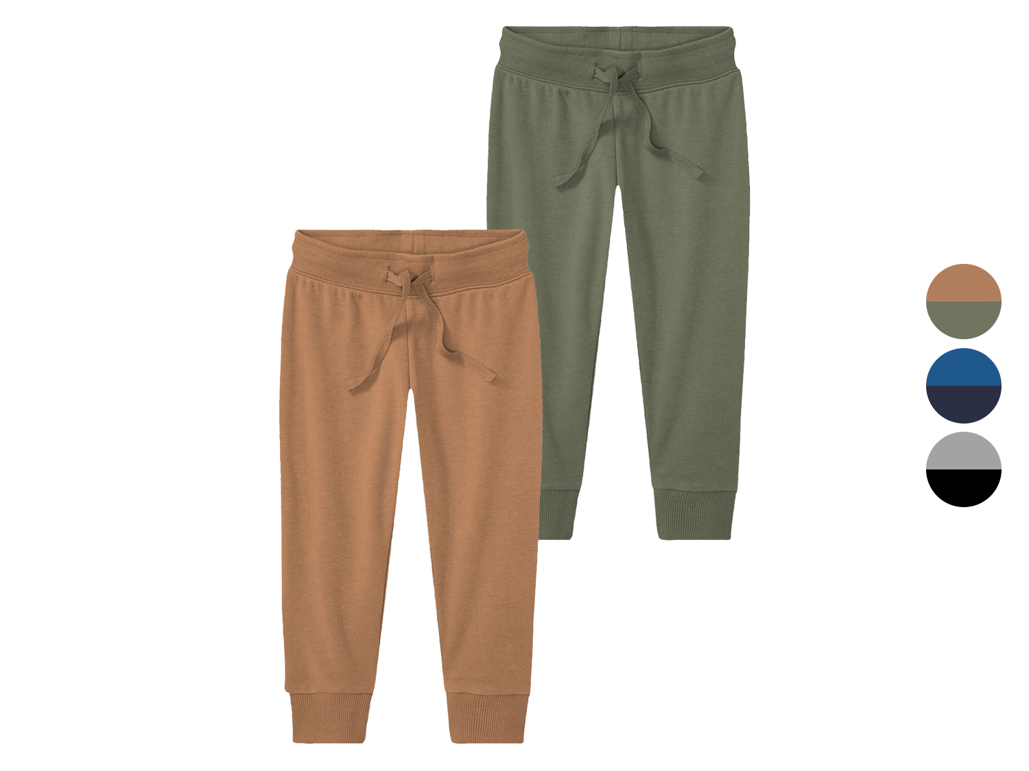 Lot de 2 pantalons molletonnés petit garçon