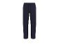Un pantalon de survêtement bleu marine.