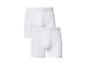 Lot de 2 boxers blancs pour hommes