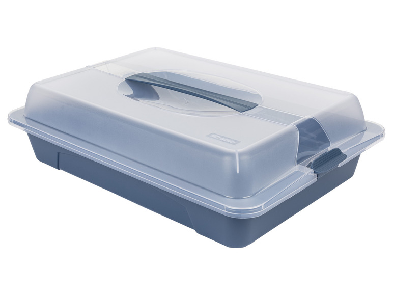 Aller en mode plein écran : ERNESTO® Lot de 2 boîtes repas fraîcheur / Boîte fraîcheur / Cloche à gâteau fraîcheur - Image 4
