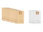 Lots de sacs poubelles Parkside : papier kraft et tissu.