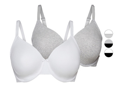 esmara® Lot de 2 soutiens-gorge femme