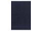 Serviette de bain bleu marine foncé.