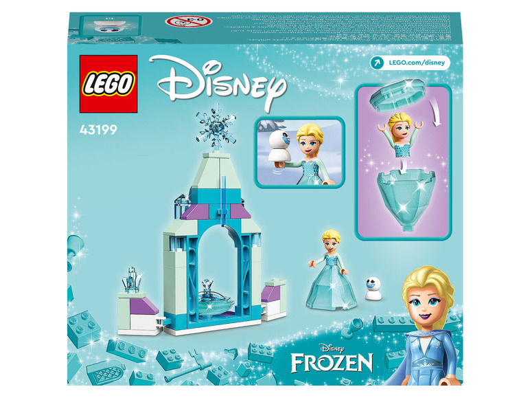Aller en mode plein écran : LEGO® Disney Princess™ La cour du château d'Elsa - Image 8