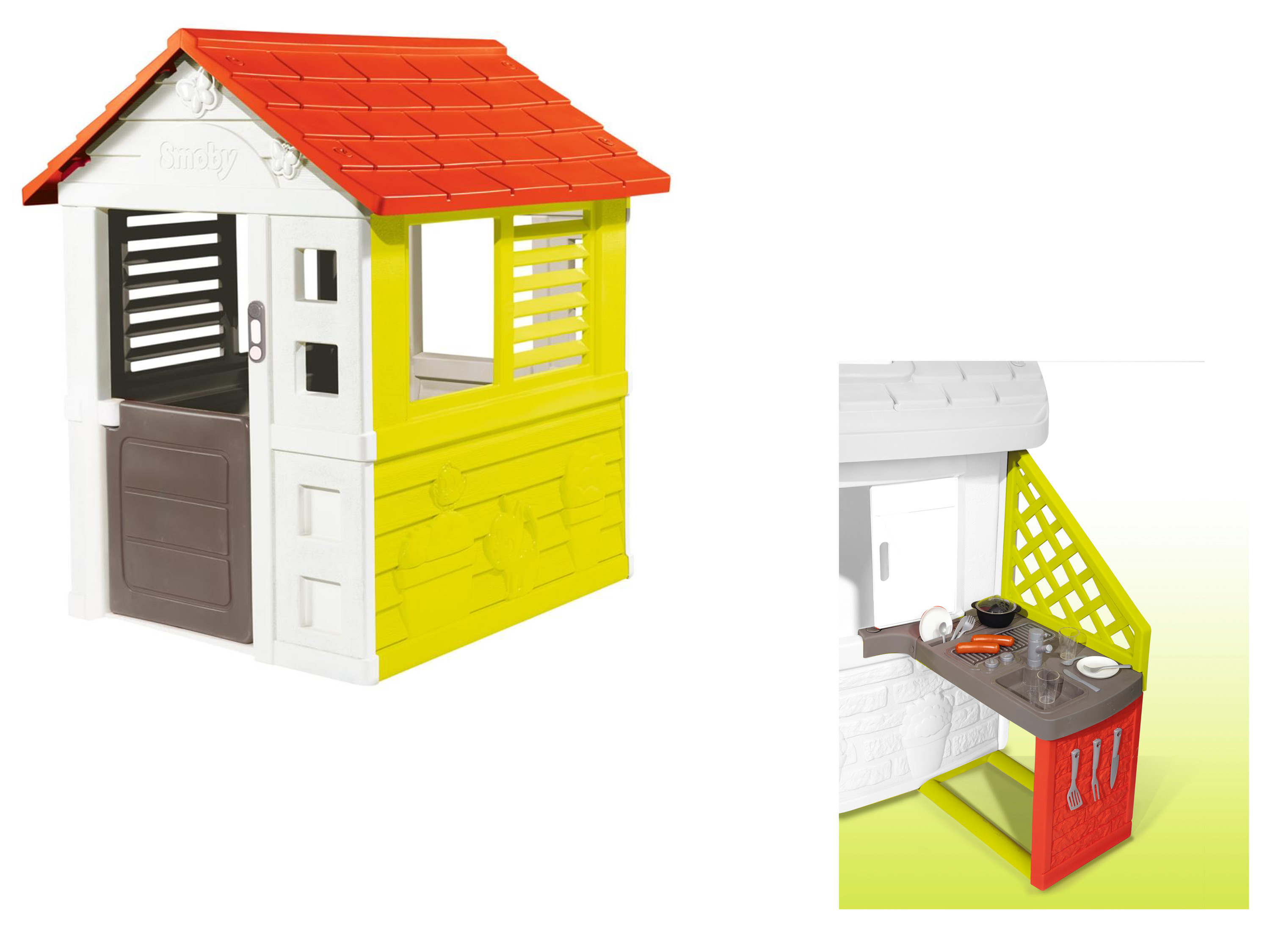 SMOBY Maison et extension cuisine Lovely pour enfant
