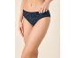 Culotte bleu marine pour femme avec motif de Noël festif
