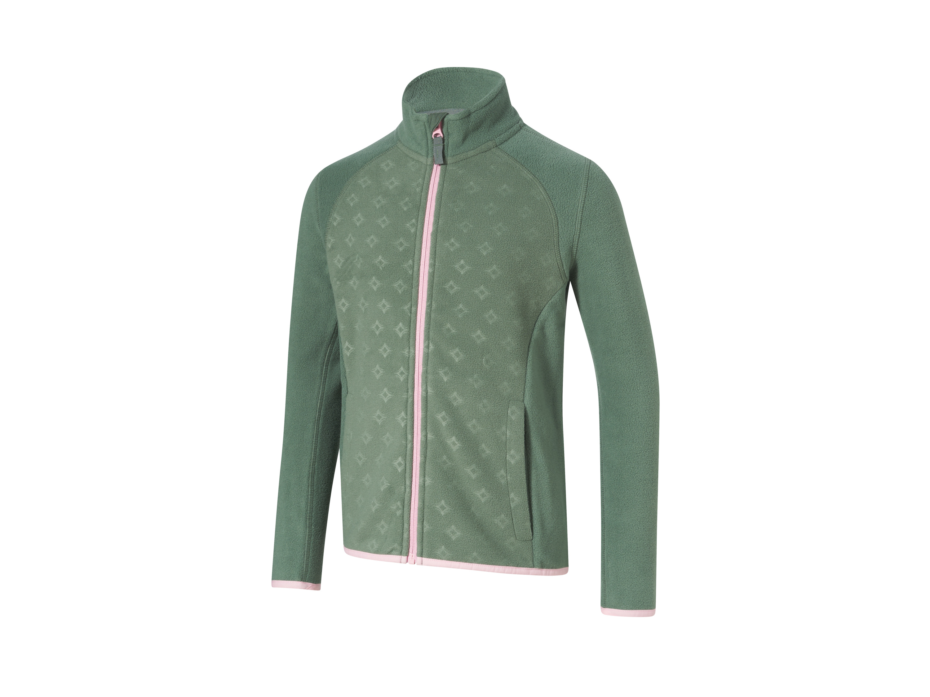 CRIVIT Veste polaire fille (8-10 ans, olive)