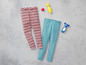 Leggings rayées et unies pour enfants.