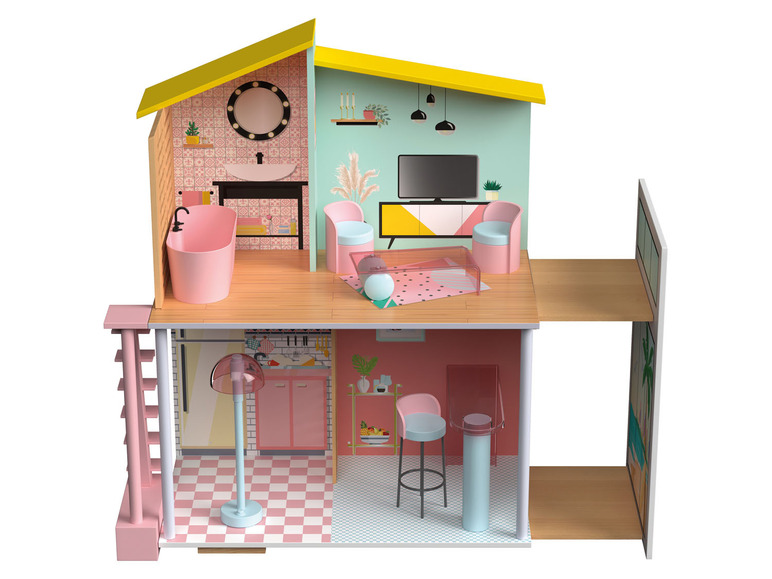 Aller en mode plein écran : Playtive Maison de poupées Fashion Doll - Image 2