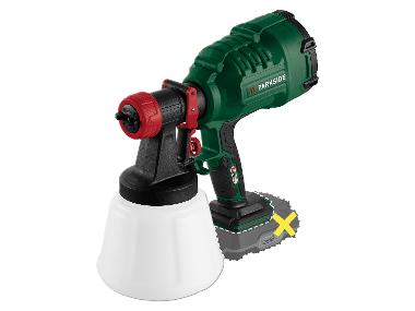 PARKSIDE® Pistolet à peinture sans fil PFSA 20-Li B2, 20 V