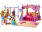 Coffret de jeu avec chambre de princesse, lit à baldaquin et coiffeuse