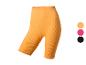 Short cycliste côtelé orange, disponible en plusieurs couleurs.