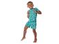 Pyjama enfant Peppa Pig bleu turquoise : haut et short.