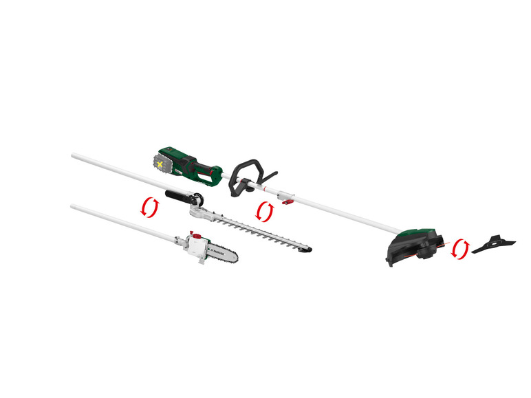 Aller en mode plein écran : Outil de jardin multifonction sans fil PGKGA 40-Li B2, 40 V - Image 5