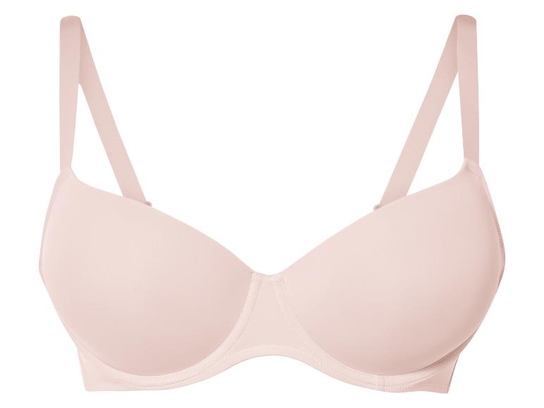 Soutien-gorge rose clair, modèle t-shirt.