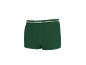 Caleçon boxer vert pour homme avec taille élastique