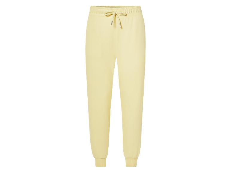 Jogging pastel jaune clair.