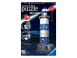 Puzzle 3D Ravensburger avec un phare et des lumières LED.
