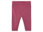 Leggings rose bébé.
