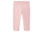 Legging enfant rose clair, pleine longueur, isolé sur fond blanc.