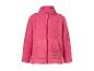 Veste polaire rose avec fermeture éclair et poches pour enfants