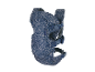 Porte-bébé Infantino à motif floral bleu.