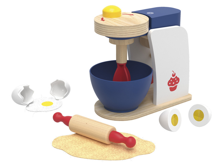 Aller en mode plein écran : Playtive Accessoires de cuisine en bois au design rétro - Image 11