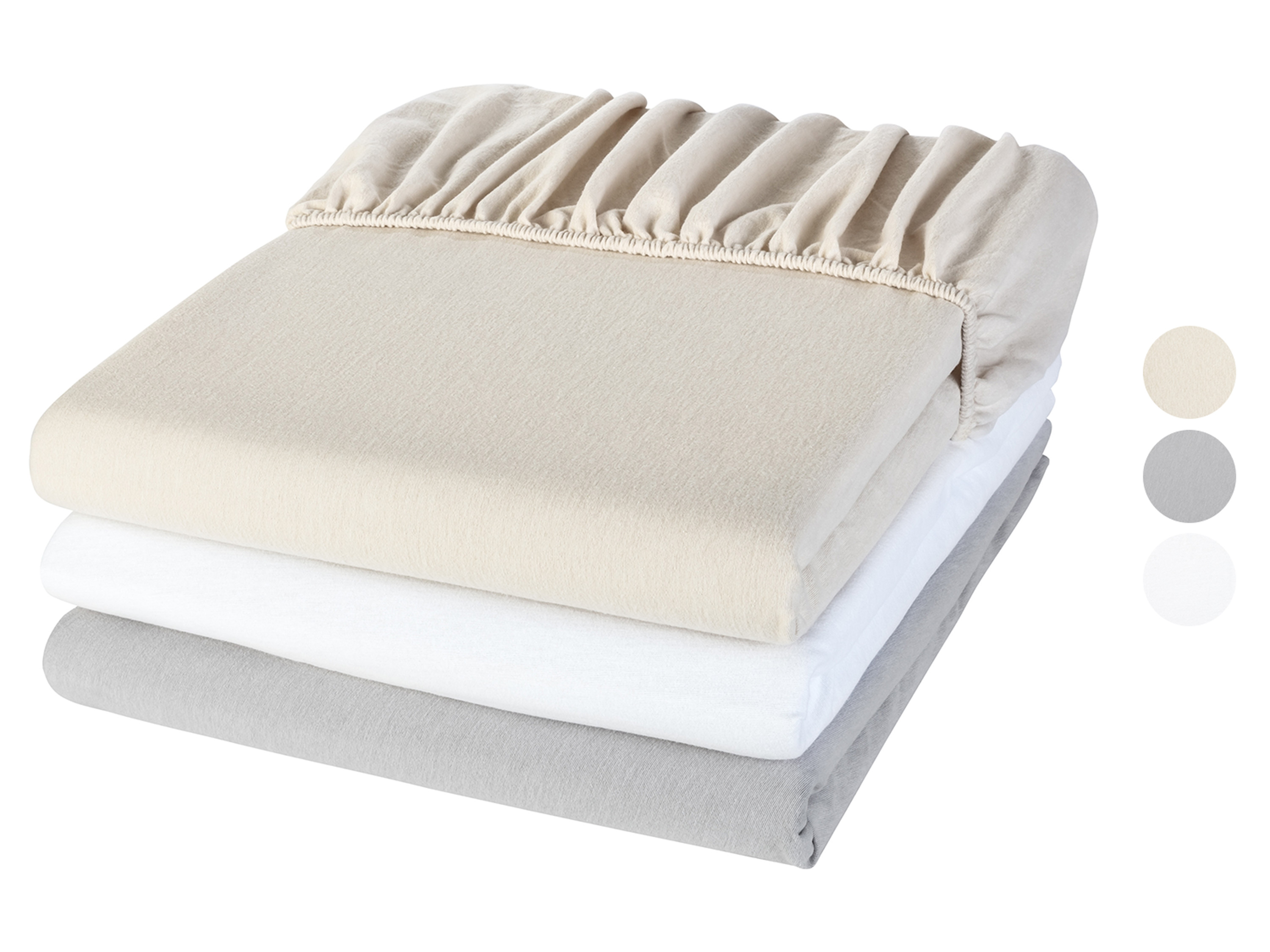 LIVARNO home Drap-housse en flanelle, 140-160 x 200 cm