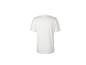 T-shirt blanc à manches courtes pour homme, vue de dos.
