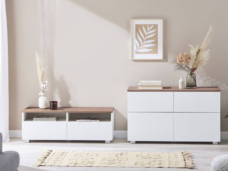 Aller en mode plein écran : LIVARNO home Meuble bas TV Madrid, 113 x 40 x 40 cm - Image 7
