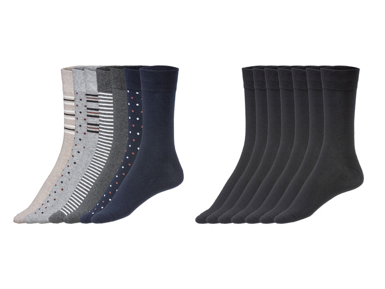 Aller en mode plein écran : LIVERGY® Lot de 7 paires de chaussettes homme - Image 1