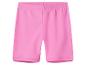 Short de cyclisme rose pour enfant