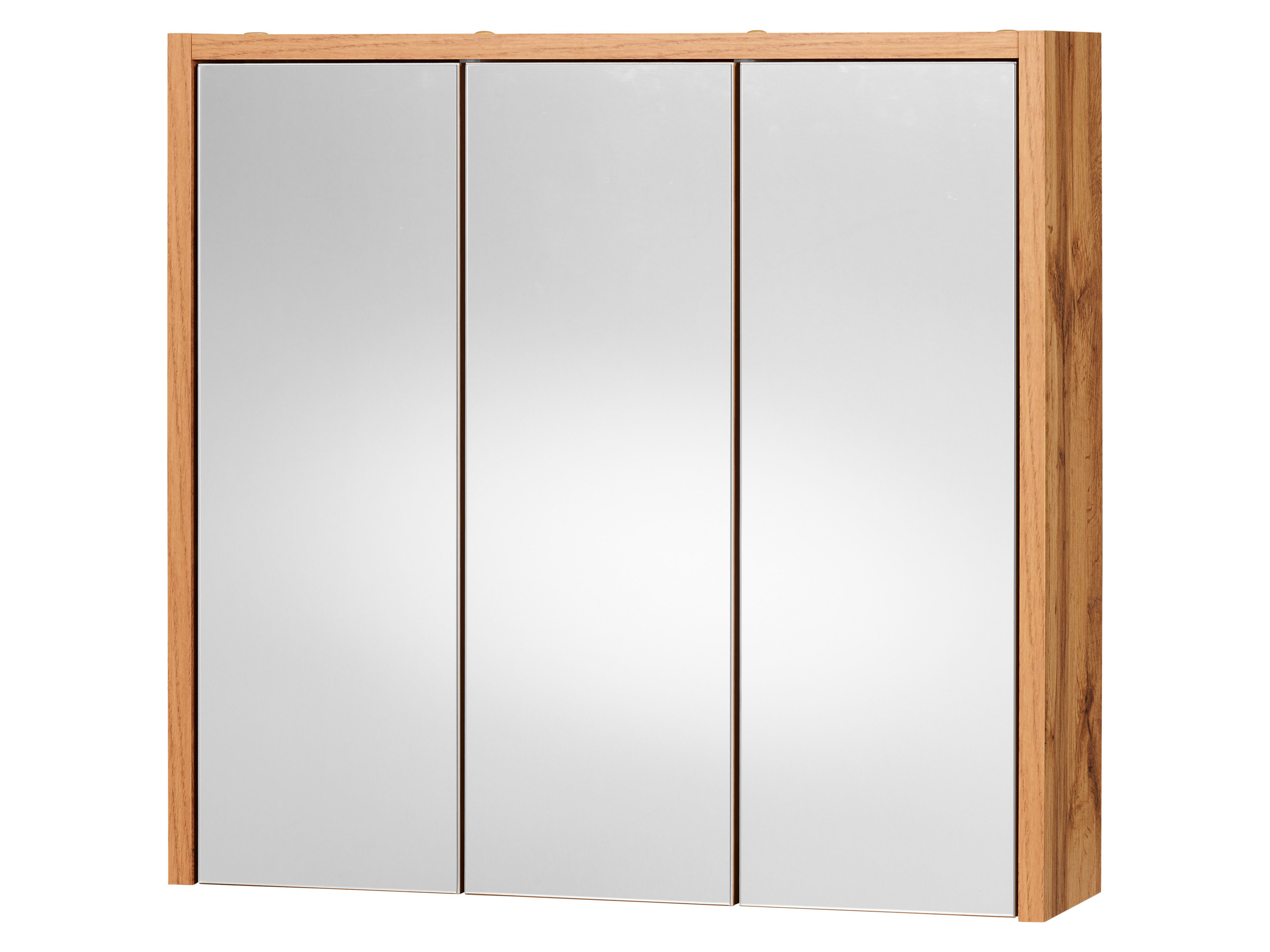 LIVARNO home Armoire à miroir Verona, 64,3 x 60,7 x 16,2 cm, imitation chêne