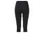 Leggings capri noirs avec poches latérales.