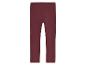 Leggings bordeaux pour enfant.