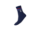 Chaussette de sport bleu marine avec rayures tricolores, nom 'OLIVIER GIROUD' et numéro '9'.