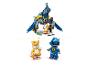 Ensemble LEGO Sonic the Hedgehog avec vaisseau spatial, figurines Tails et Metal Sonic.