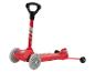 Trottinette rouge Playtive pour enfant, avec guidon et roues.