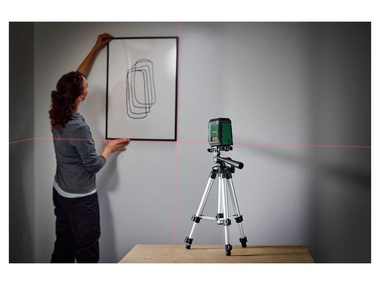 PARKSIDE® Niveau laser en croix avec trépied PKLL 10 B4 4