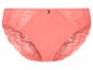 Culotte corail avec dentelle.