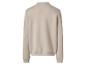 Sweat-shirt beige uni pour homme, vue de dos.