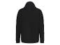 Sweat-shirt à capuche noir.