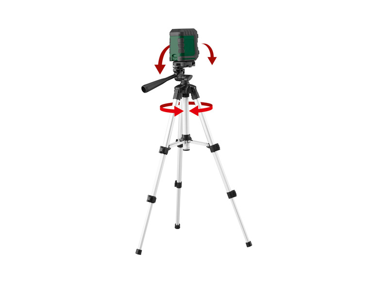Aller en mode plein écran : PARKSIDE® Niveau laser en croix avec trépied PKLL 10 B4 - Image 6
