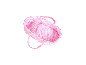 Couffin rose rayé pour poupée du Cozy Set de BAYER DESIGN.