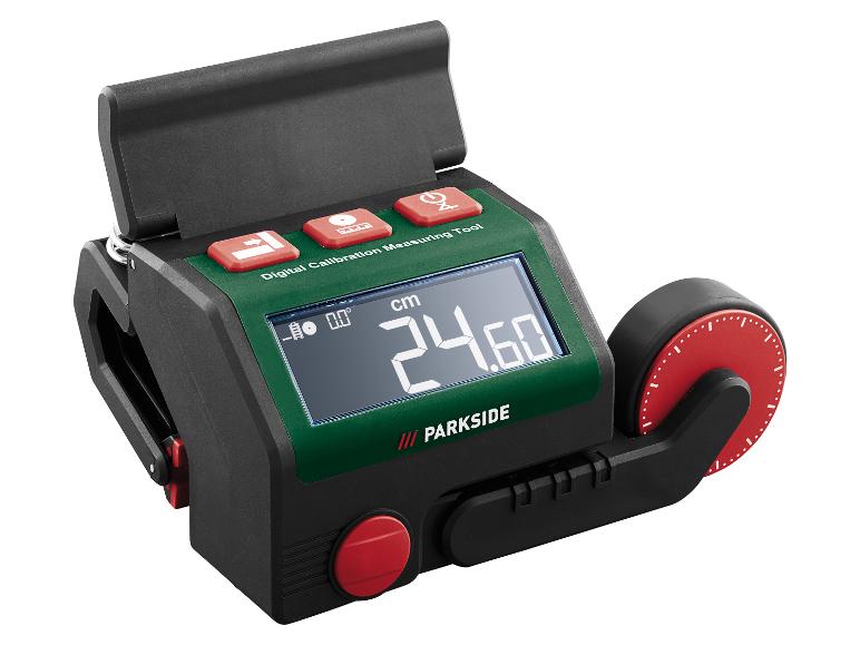 Outil de mesure numérique Parkside avec roue.