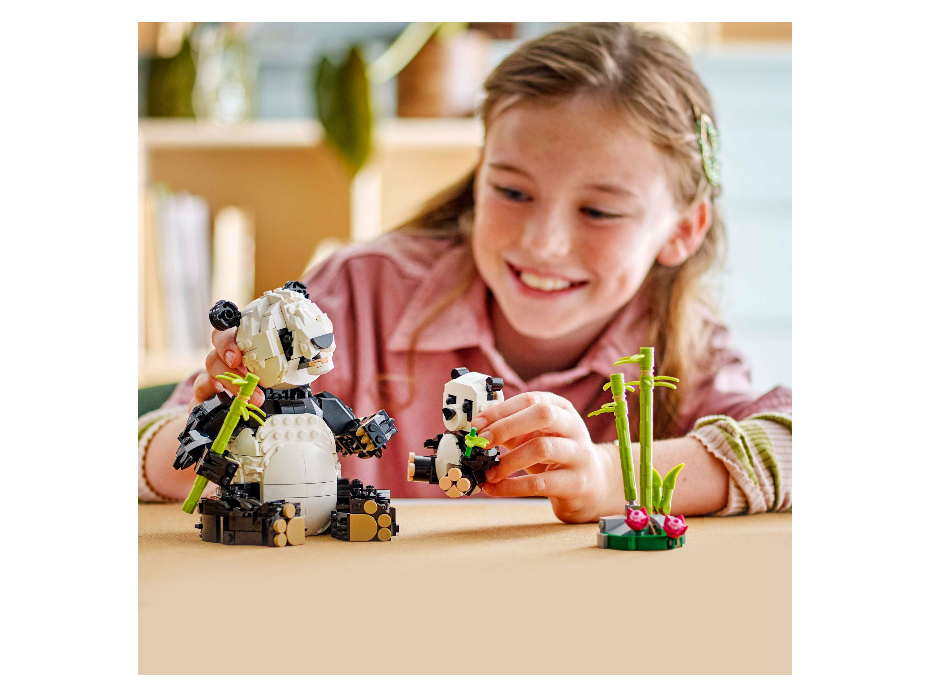 LEGO® Creator 31165 Animaux sauvages : la famille de pandas - vue 3