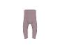 Legging côtelé rose pour bébé