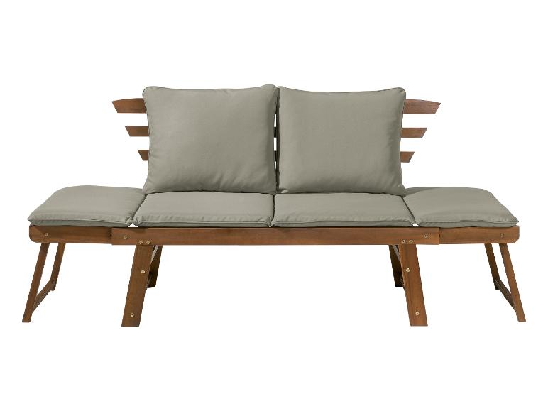 Aller en mode plein écran : Canapé d’extérieur Sevilla, en bois d'acacia - Image 9